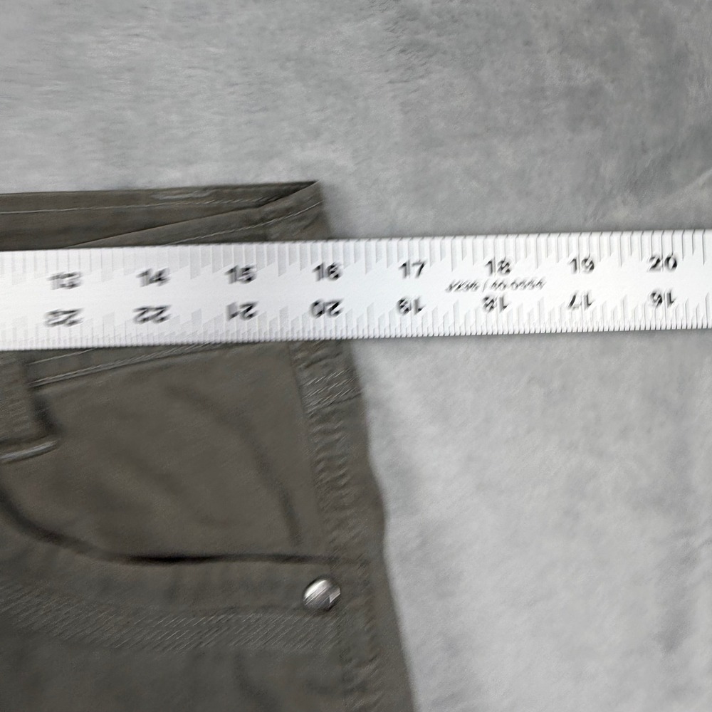 Kuhl Legendary Women 8 Reg Cargo Hiking Pants Olive Green Articulated Knee - Picture 4 of 10